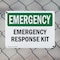 Signmission Response Kit, 14 in W x Rectangle, Plastic OS-2PACK-EM-P-1014-L-10312 - alternate 3